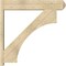 Ekena Millwork Westlake Craftsman Rough Sawn Outlooker, Douglas Fir, 8"W x 42"D x 42"H OUT08X42X42WTL04RDF - alternate 3